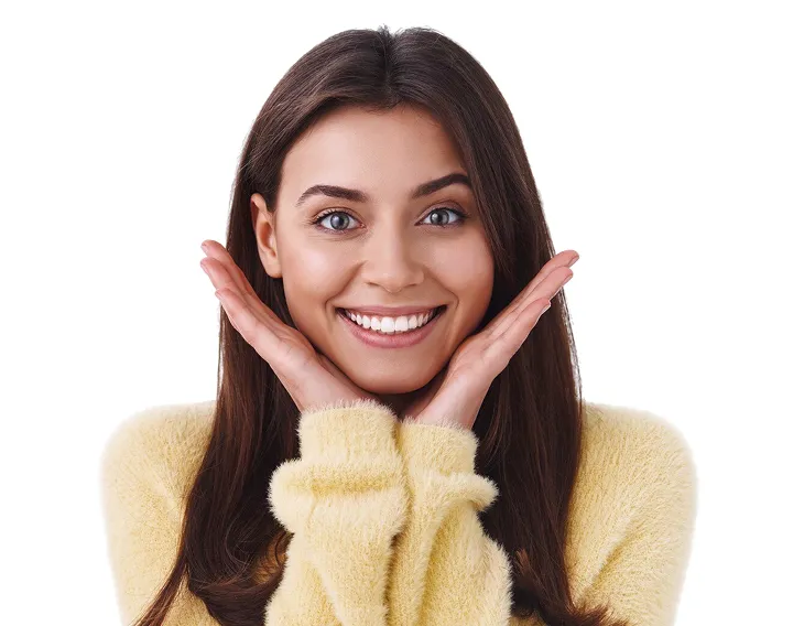 Smiling adult